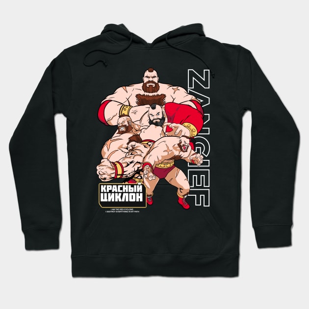 Zangief Hoodie by Jones Factory